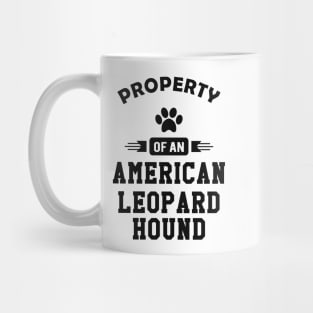 American Leopard Hound Dog - Property of an american leopard hound Mug